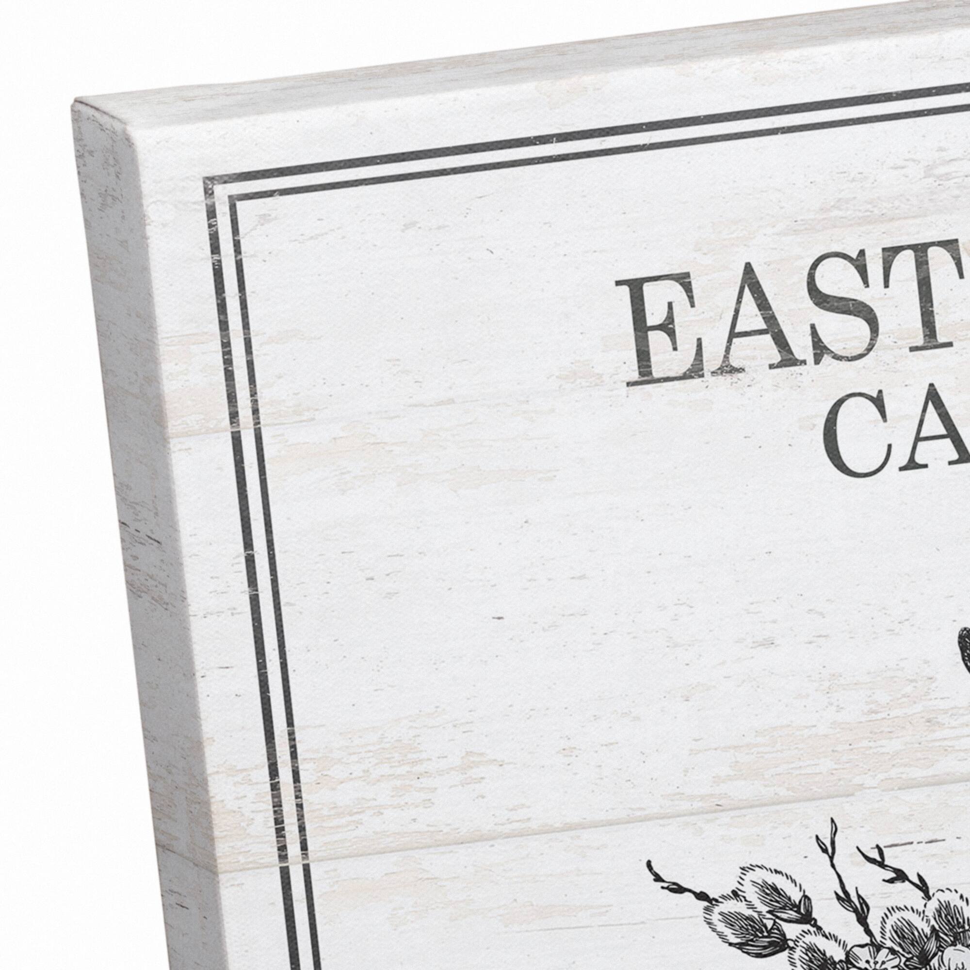 Easter Bunny Carrot Farm 1 11" x 14" Canvas Wall Art